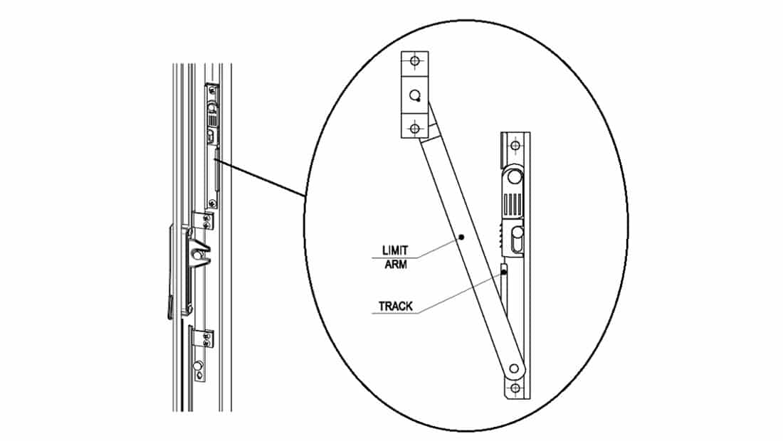 Window Opening Control Device for Series 350-T