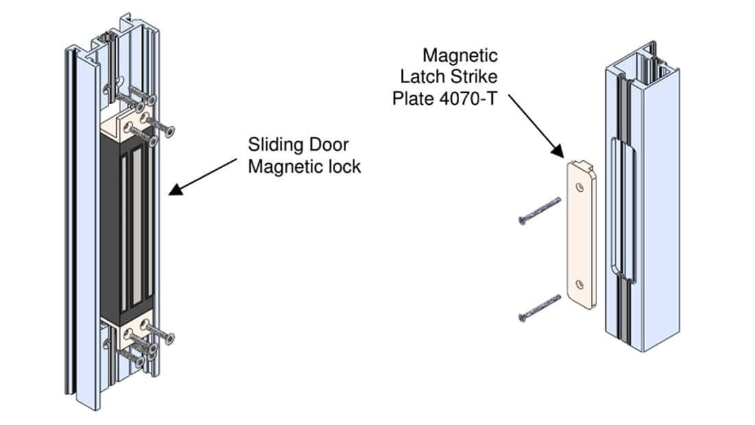 Series 4070-T Magnetic Lock